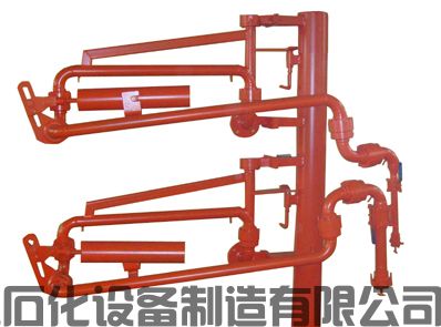 浙江杭州客戶定制采購(gòu)的液氨裝卸鶴管（AL2543型汽車(chē)底部密閉裝卸鶴管）已發(fā)往使用現(xiàn)場(chǎng)(1)